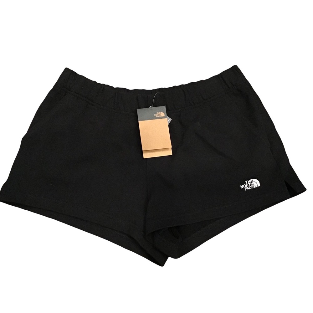 NWT WOMENS THE NORTH FACE COTTON SHORTS SIZE XL BLACK